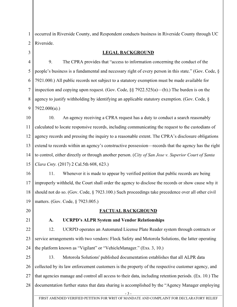CPRA lawsuit filing, page 3 of 100