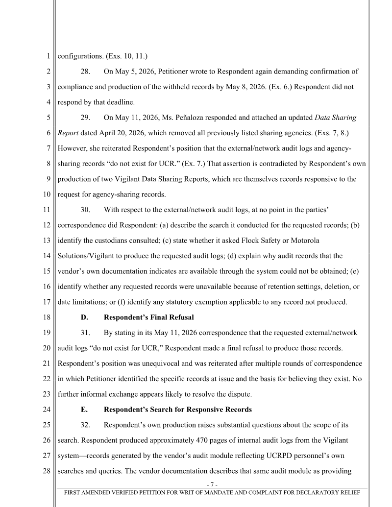 CPRA lawsuit filing, page 7 of 100