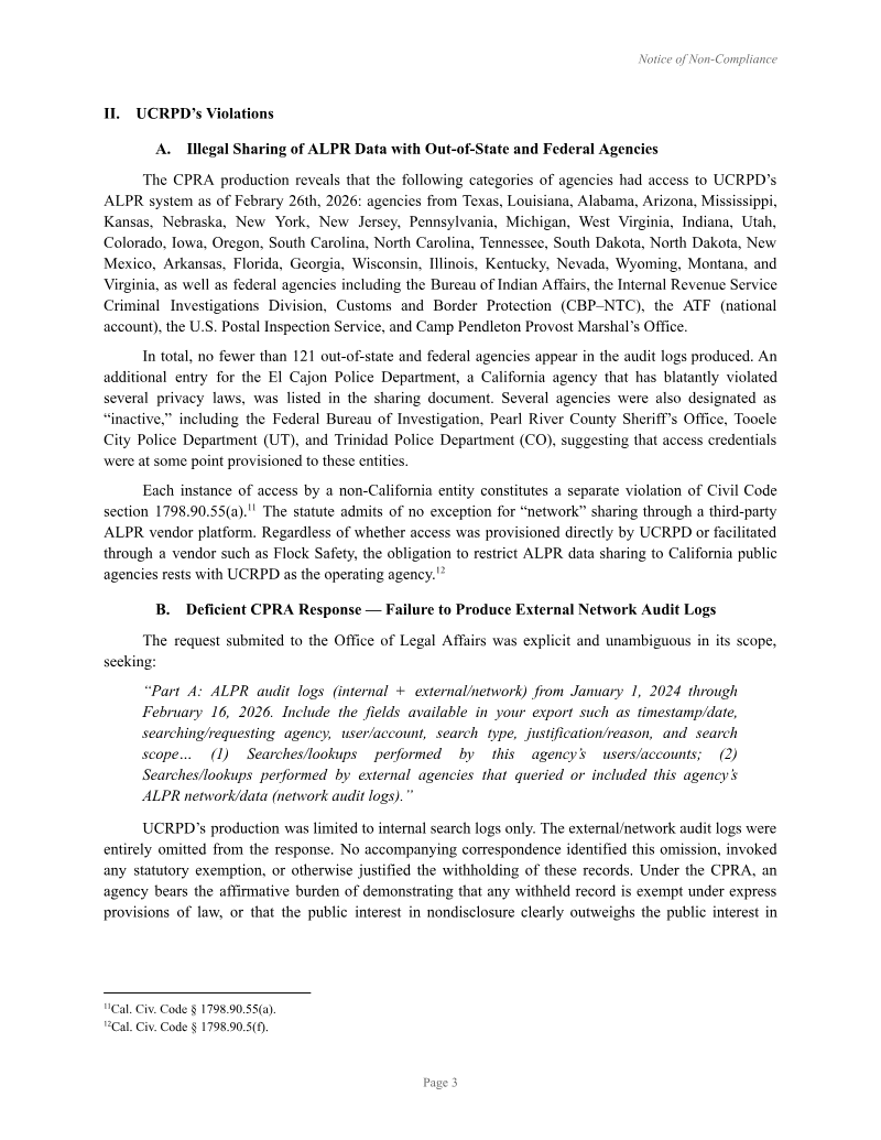 CPRA lawsuit filing, page 61 of 100